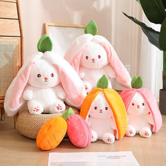 Cute Strawberry Rabbit Plush Toy 18cm, 25cm, 35cm