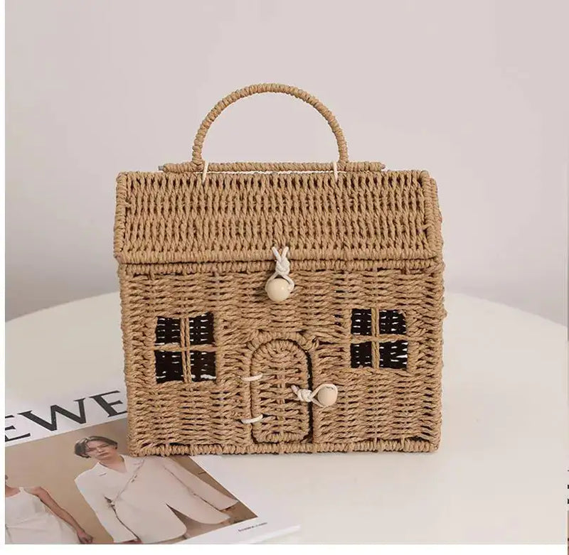 Rattan Basket - Baby's Little House