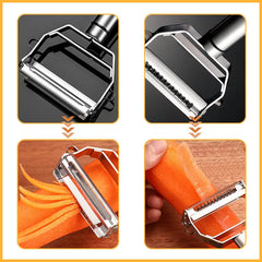 Stainless Steel Kitchen Vegetable Multi-Functional Peeler