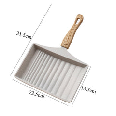 Non-Stick Wave-Bottom Tamagoyaki Omelette Frying Pan