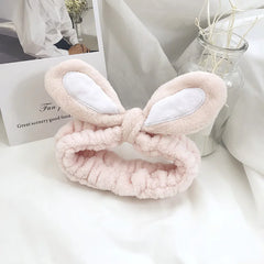 Rabbit Ear Face Wash Headband