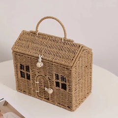 Rattan Basket - Baby's Little House