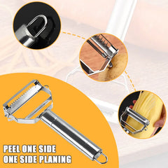 Stainless Steel Kitchen Vegetable Multi-Functional Peeler