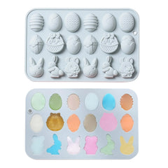 Easter Egg Fondant Moulds