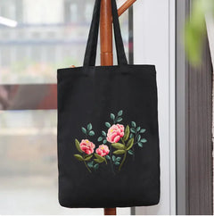 Canvas Bag Embroidered Diy Material Kit