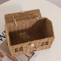 Rattan Basket - Baby's Little House