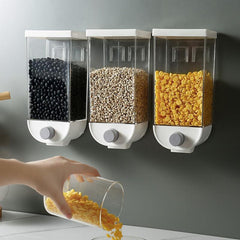 Wall-Mounted Kitchen Multi-Grain Sealed Dispenser