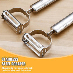 Stainless Steel Kitchen Vegetable Multi-Functional Peeler