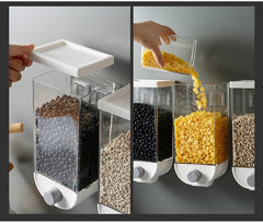 Wall-Mounted Kitchen Multi-Grain Sealed Dispenser