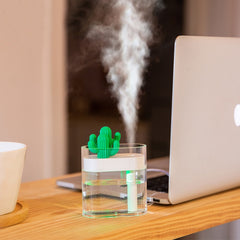 Ultrasonic Air Humidifier Clear Cactus