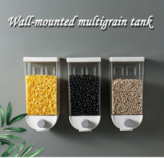 Wall-Mounted Kitchen Multi-Grain Sealed Dispenser